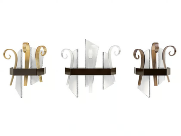 VELA - LED glass wall light by Patrizia Volpato - view 2